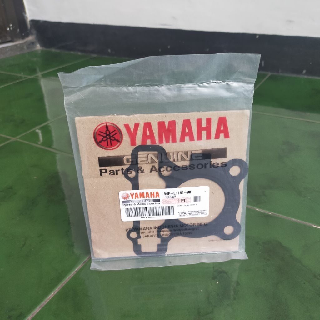 PACKING COP GASKET CYLINDER HEAD 54P MIO J/MIO SOUL GT 115/FINO 115 GENUINE YAMAHA 54P-E1181-00