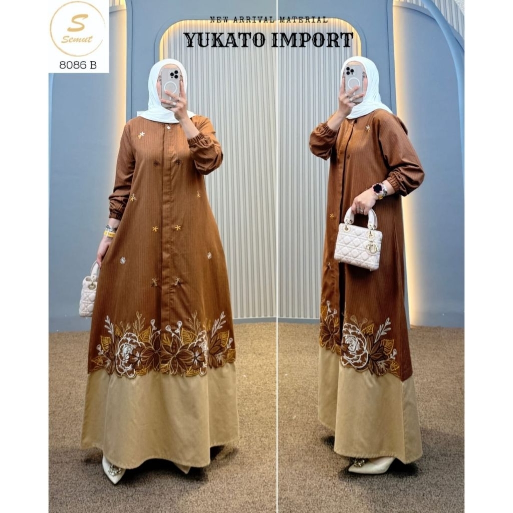 Gamis syaina by semut motif terbaru#semut#COD
