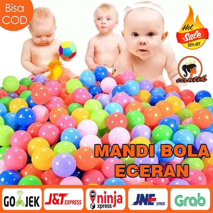 HC SNI Mandi Bola Air Mainan Edukasi Warna-Warni / Mandi Bola Kecil/Mandi Bola Warna Warni Kecil