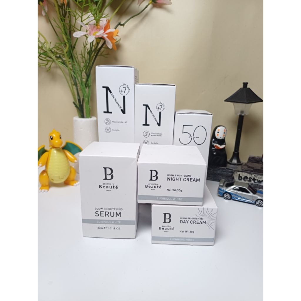 [ PRELOVED ] PREMIERE BEAUTE Whitening Skincare 6pcs Set