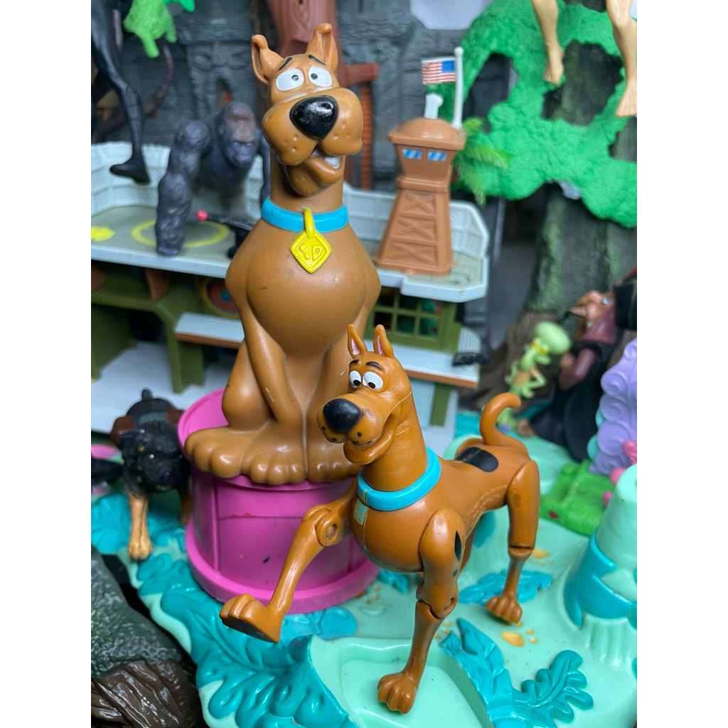 Mainan Scooby Doo be doo set Figure