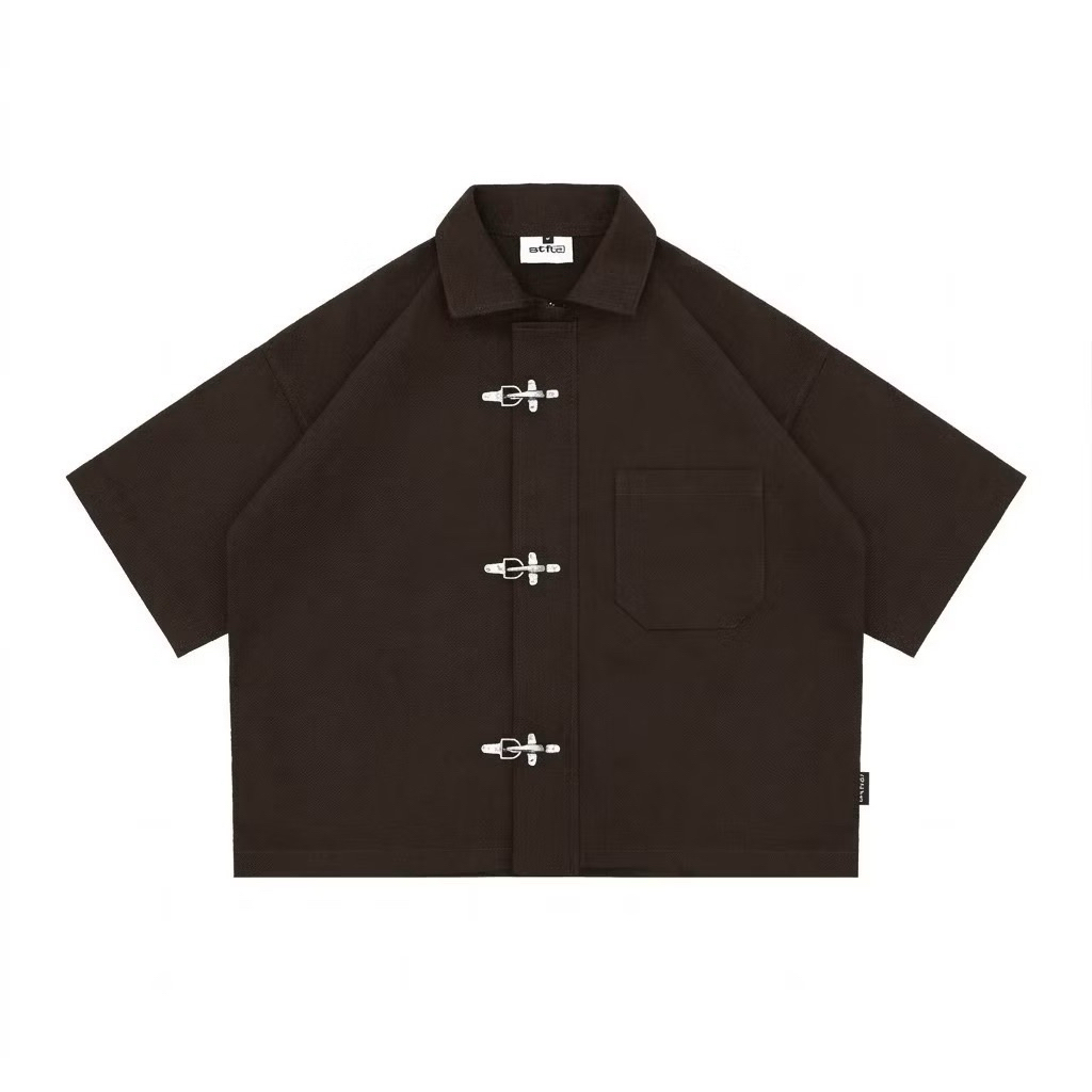 Satisfaction | Fireman Claps Work Shirt Preach | Brown