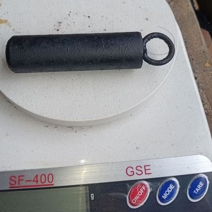 pemberat pancing 150gram bahan besi