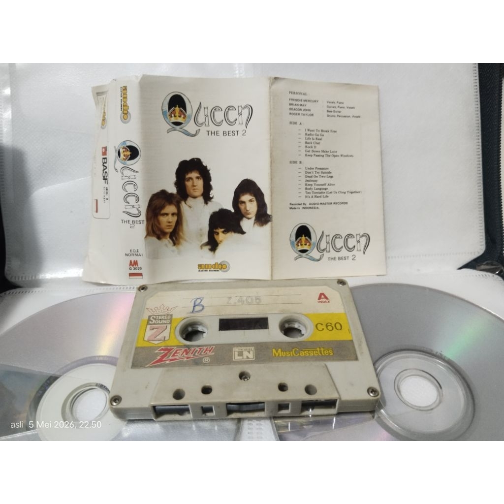 kaset pita QUEEN the best 2