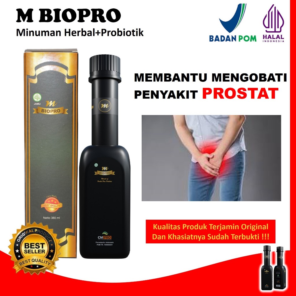 Obat Prostat Infeksi Saluran Kemih Kencing Batu M Biopro Herbal Asli Original Dari Agen Resmi
