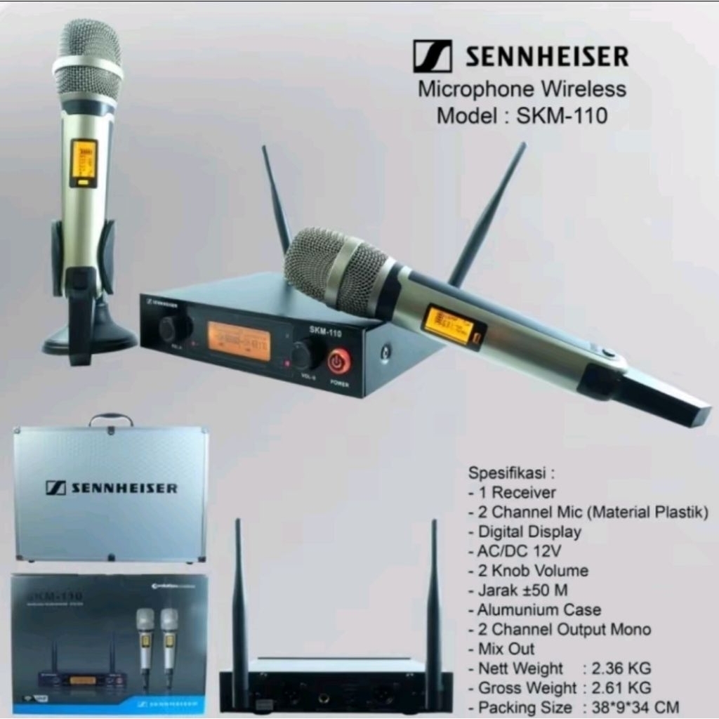 Mic Wireless Sennheiser SKM 110