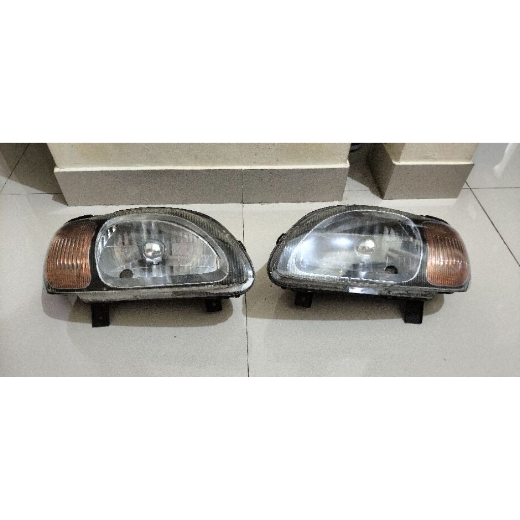 headlamp lampu depan Suzuki Baleno 2000-2002 original Second