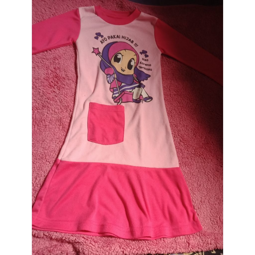 Preloved gamis anak perempuan
