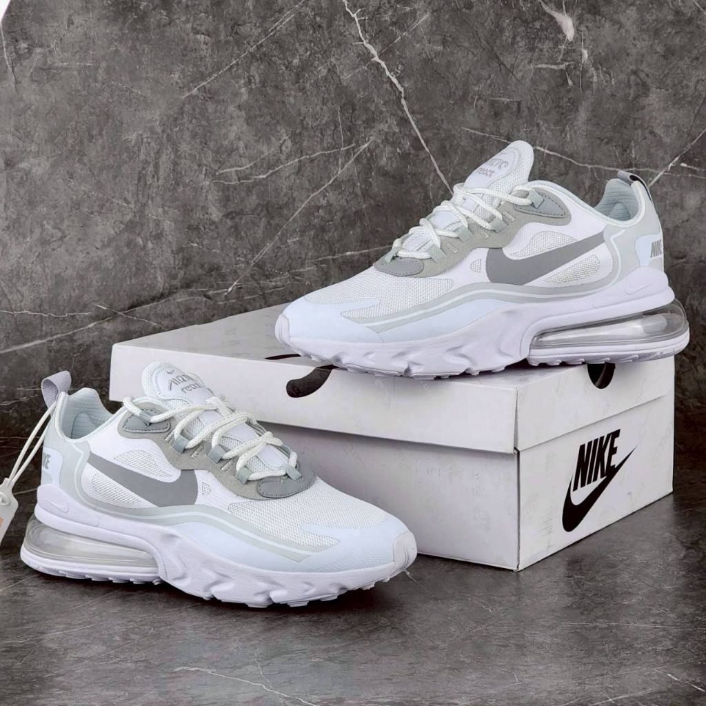 Nike Air Max 270 React White Light Smoke Grey
