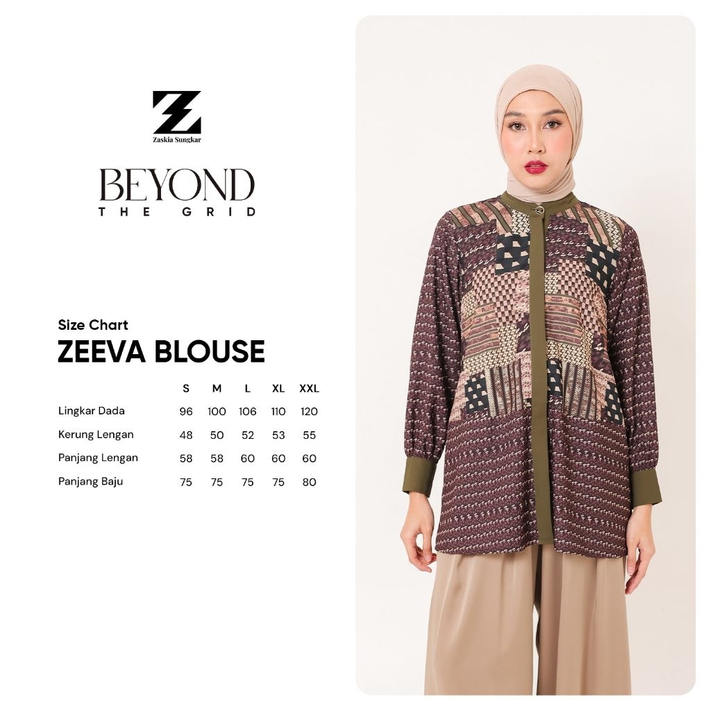 Zaskia Sungkar Zeeva Blouse