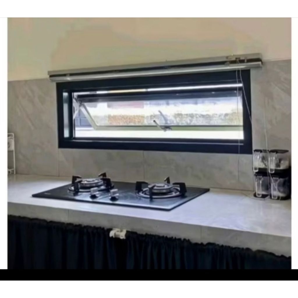 JENDELA BOVEN/VENTILASI UDARA bisa custom ukuran free Peking kayu