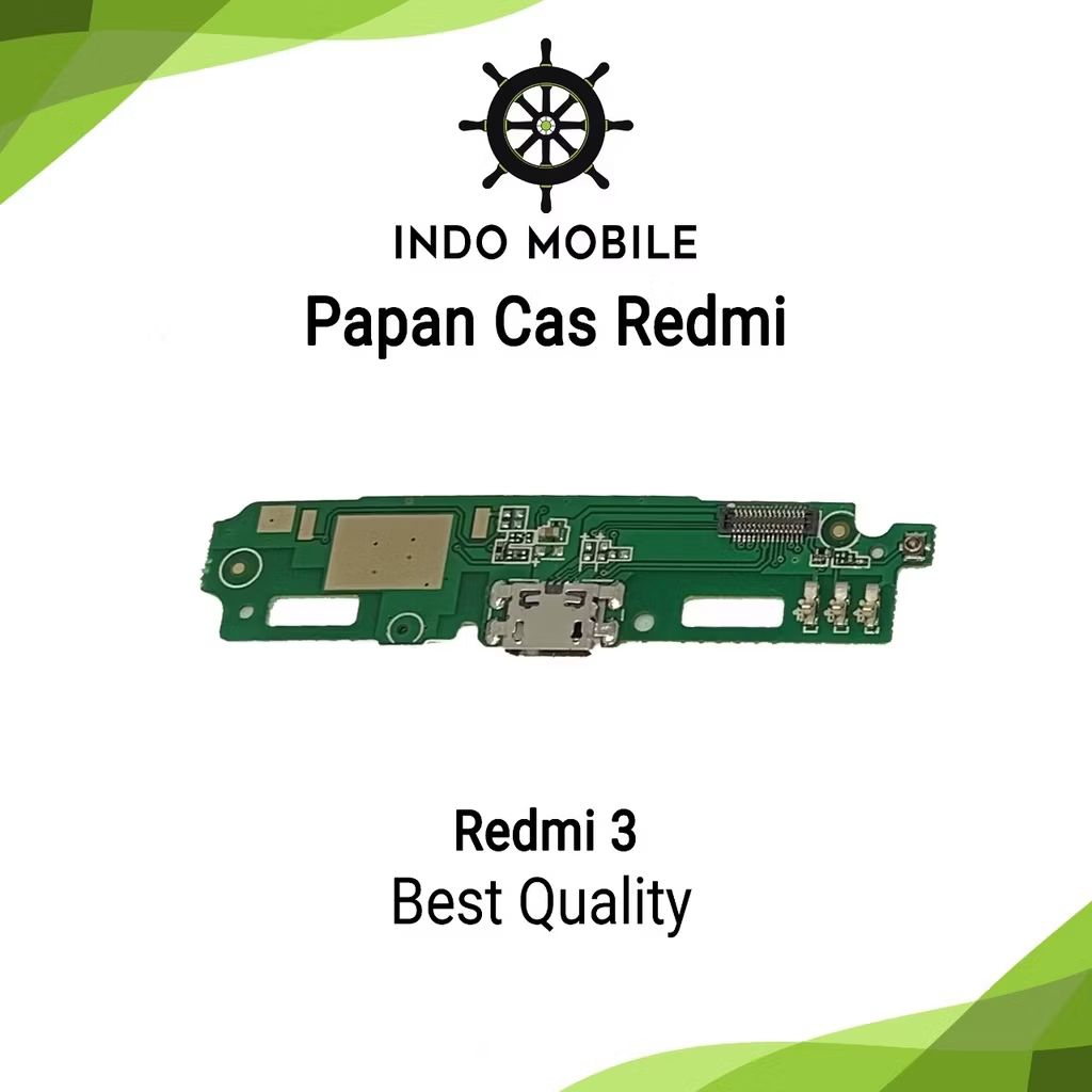 PAPAN CAS / CHARGER BOARD / CONNECTOR CHARGER REDMI 3