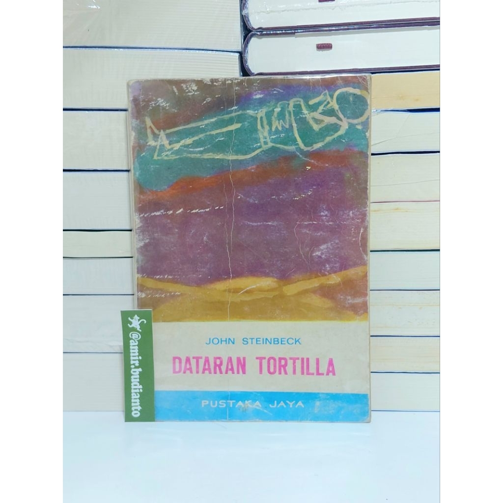 Buku John Steinbeck Dataran Tortilla Tortilla Flat Pustaka Jaya Original Cetakan Pertama Djokolelono