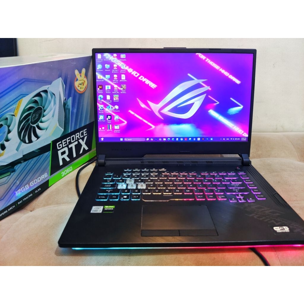Laptop Gaming Asus ROG RTX 2070 G512LW Likenew