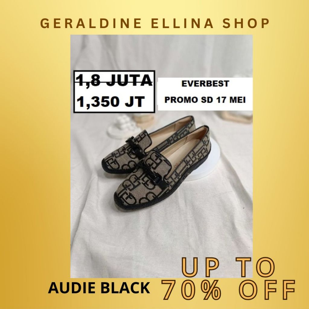 Sepatu flat everbest Wanita perempuan cewe cewek EVERBEST ORIGINAL 100% SERI AUDIE