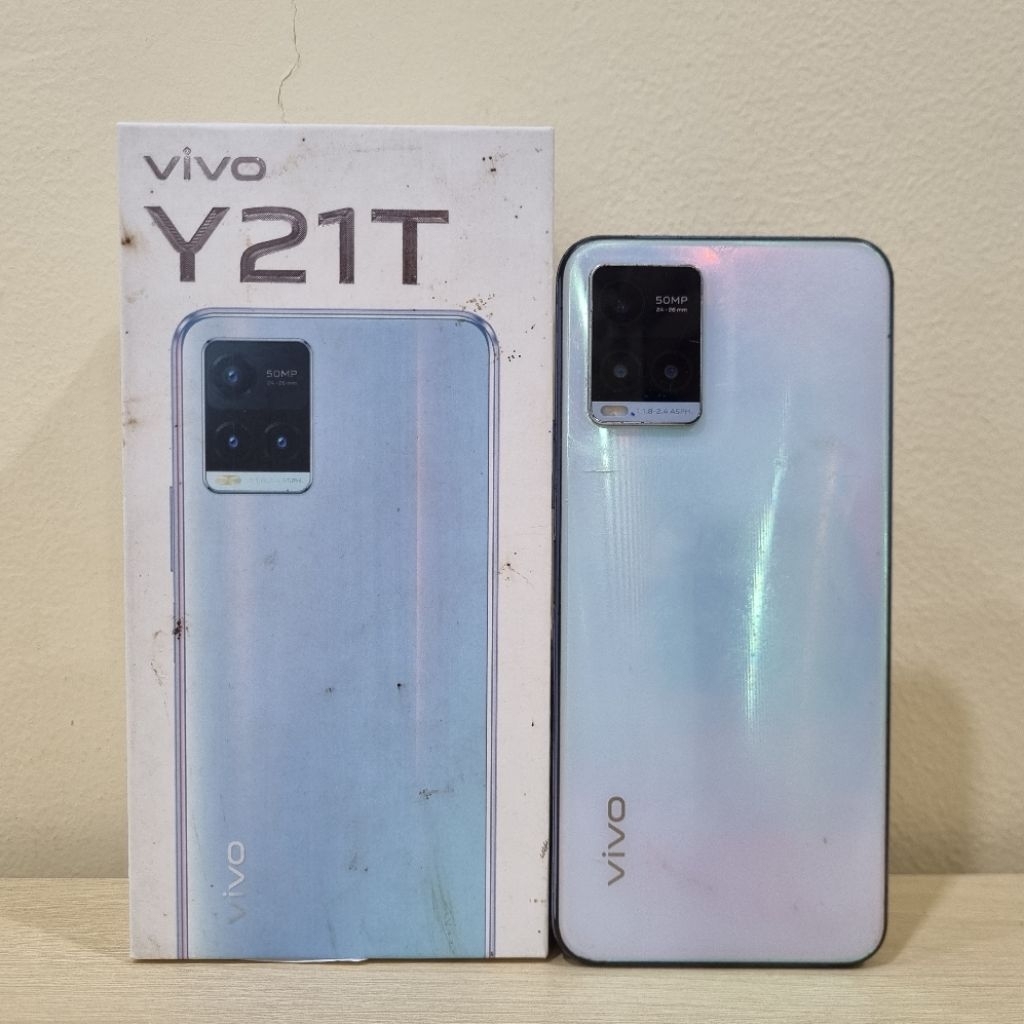 Handphone Vivo Y21T Ram 6 128GB