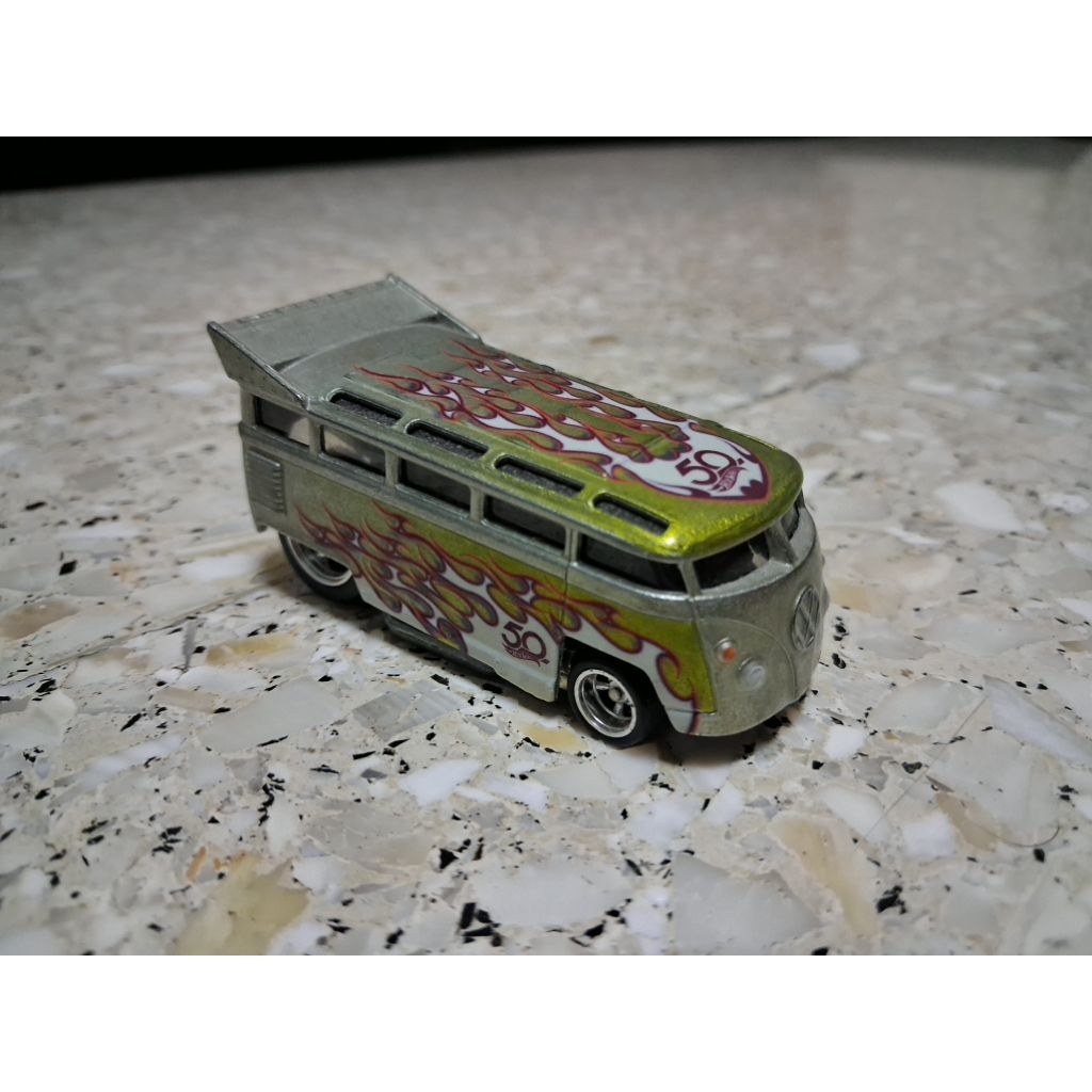 Hot Wheels Volkswagen VW Drag Bus 50th Anniversary Loose