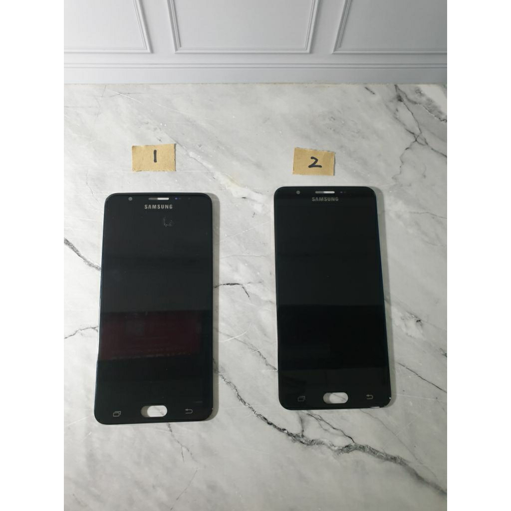 LCD Samsung J7 Prime ori copotan cabutan hitam
