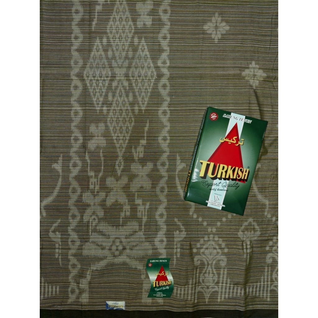 Sarung Tenun Turkish Export Quality Motif Kembang Premium