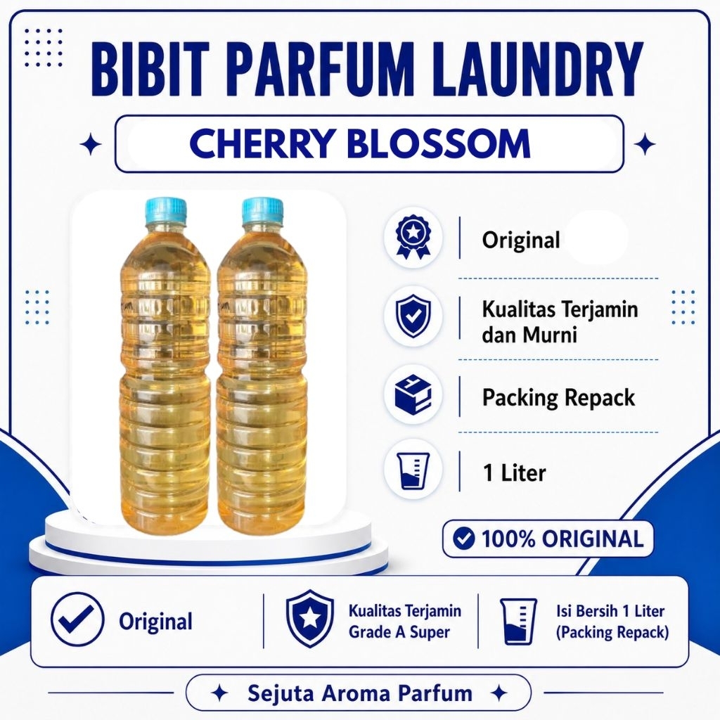 CHERRY BLOSSOM (BIBIT PARFUM LAUNDRY) ORIGINAL FA UK.1 Ltr