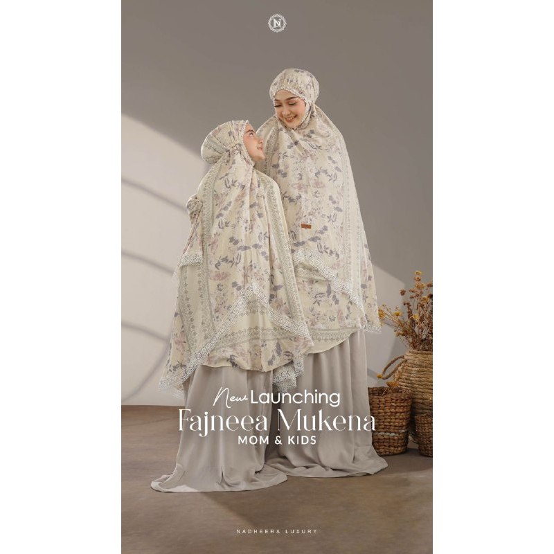 MUKENA PROMO // FAJNEEA MUKENA SERIES ( Free Pouch Exclusive ) NADHEERA LUXURY // MUKENA IBU ANAK //