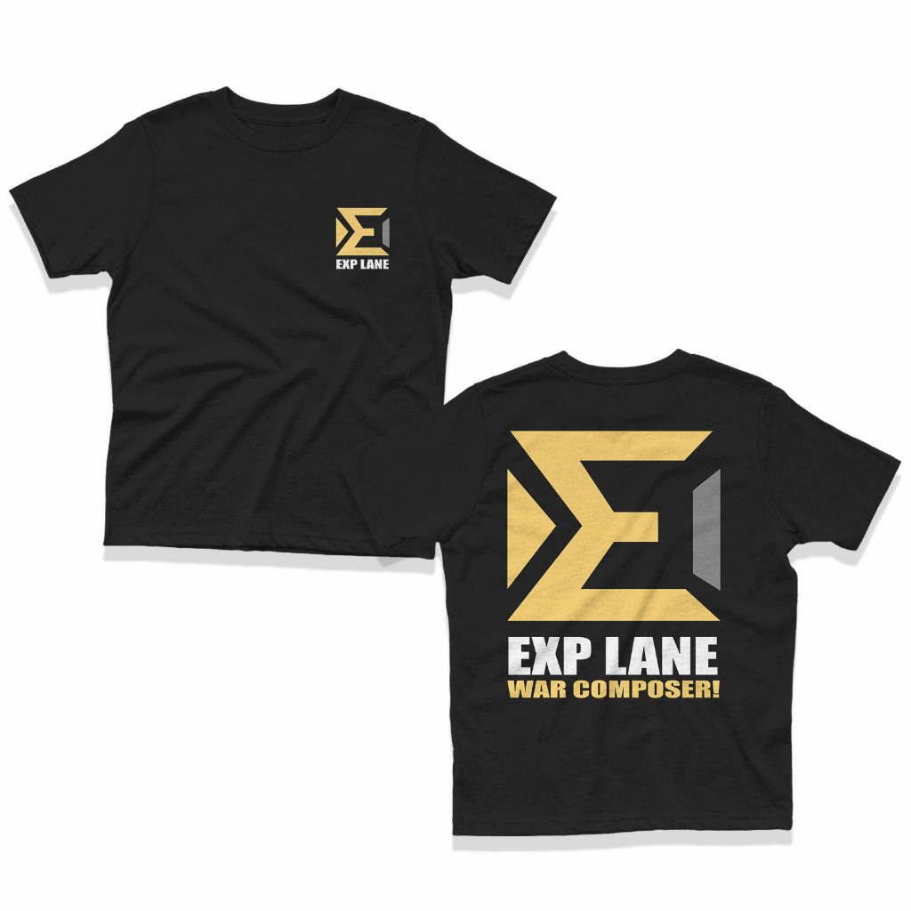 Kaos anak Laki Perempuan Gambar Mobile Legend Exp Lane Baju Murah