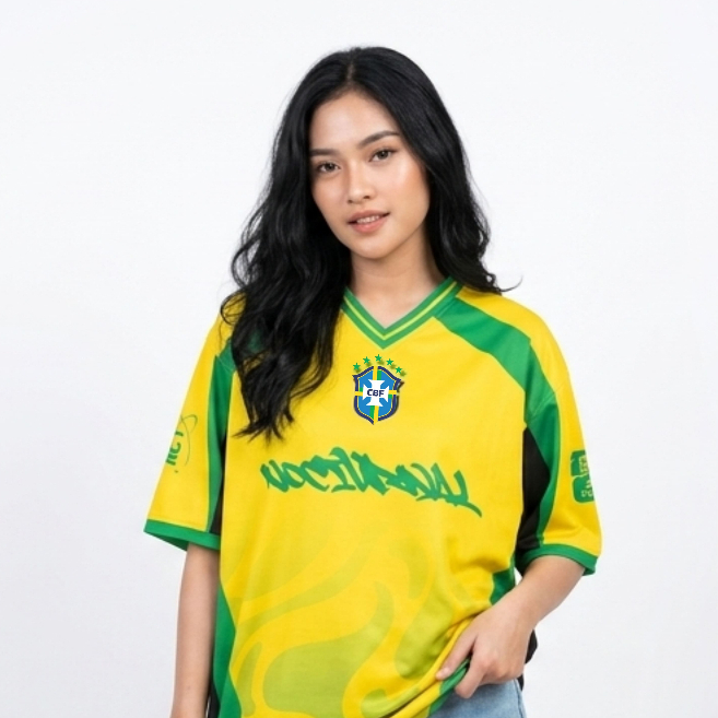 Jersey Oversize Piala Dunia Brazil