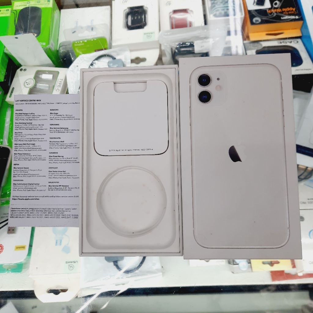 Dus Box Original Iphone 11 - White - Second