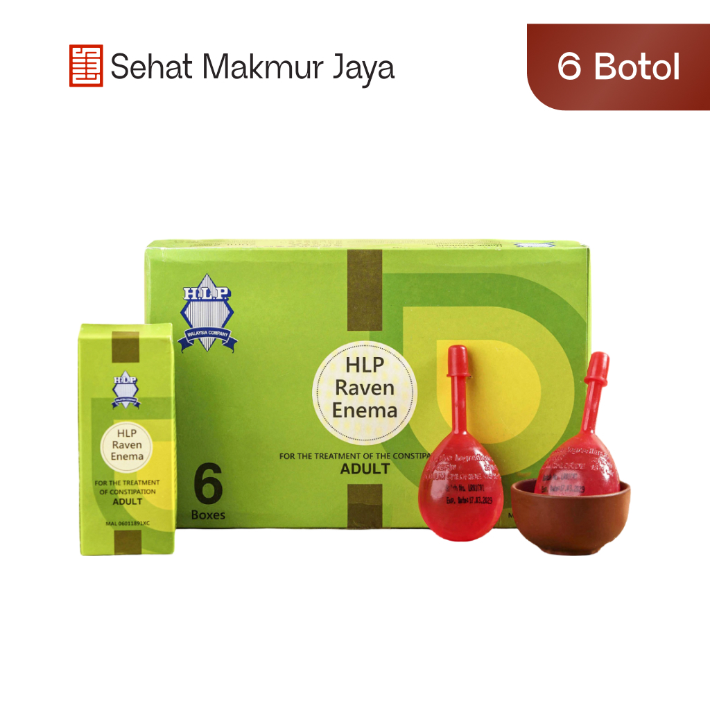 HLP Raven Enema Isi 6 Botol, 20ml