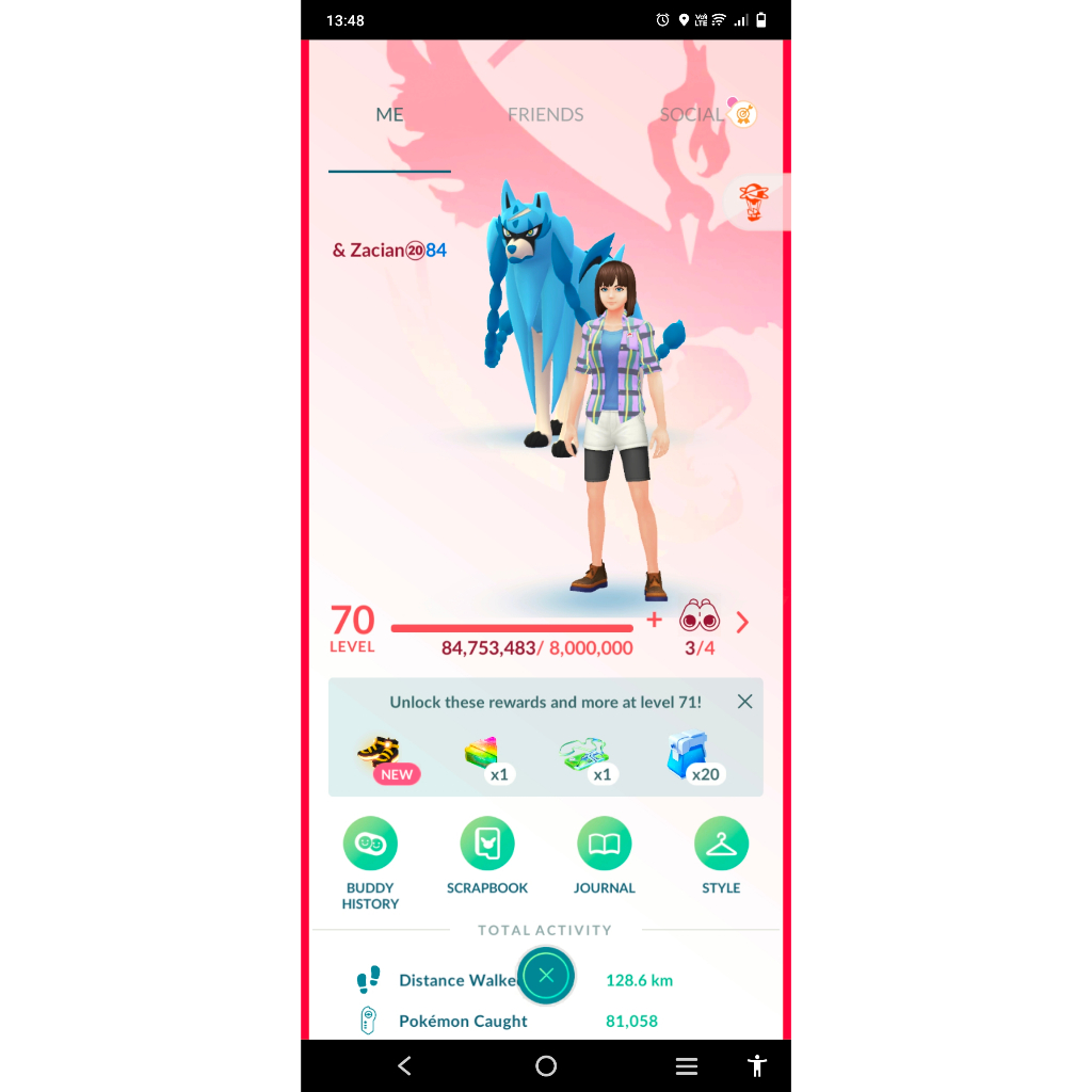 Paket Pokemon Go Siap Pakai (Akun level 70) Primal Kyogre, Mega Rayquaza