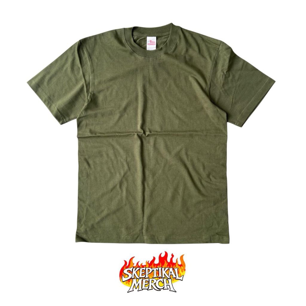 Kaos polos HEAVY COTTON / stitch supply heavy / 230gsm