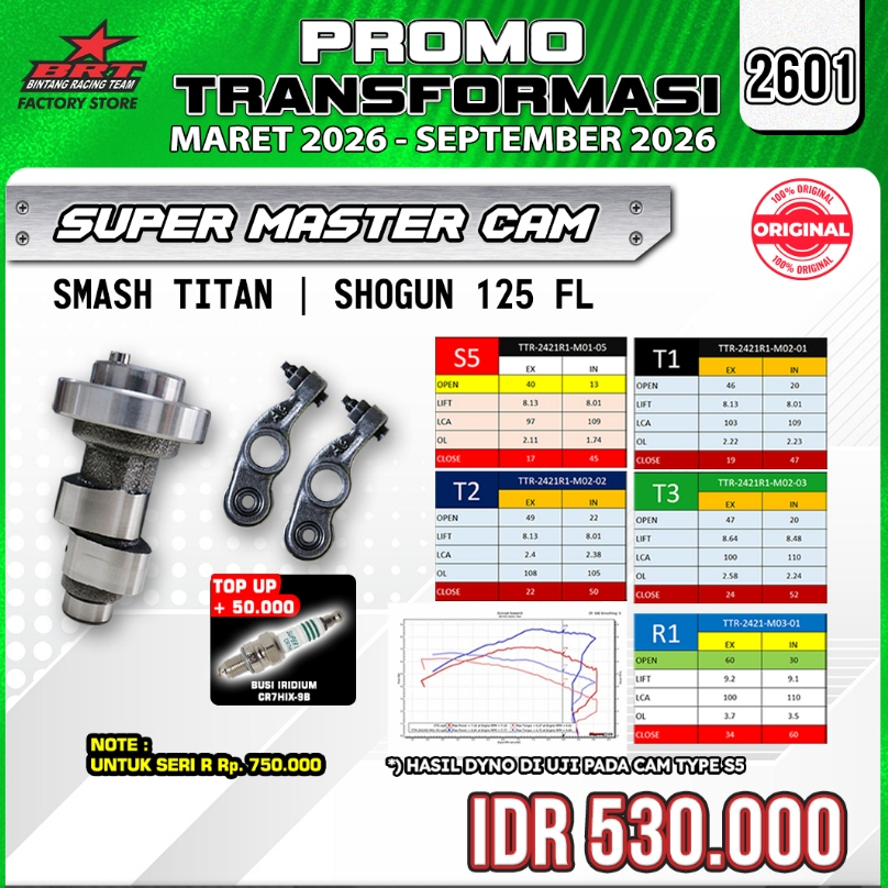 NOKEN AS PLUS RRA SMASH TITAN/SHOGUN 125 FL