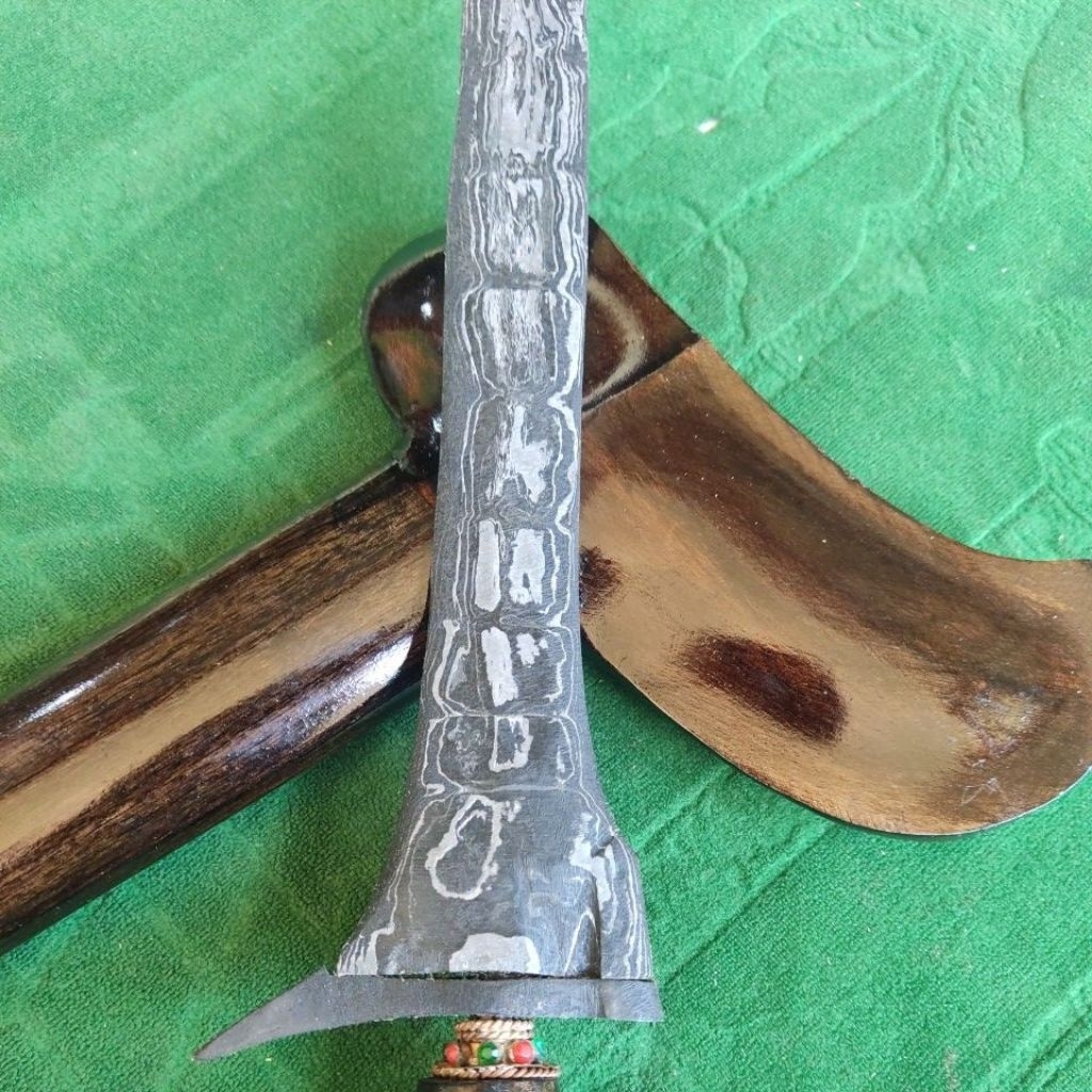 keris tilam pamor melati tumpuk