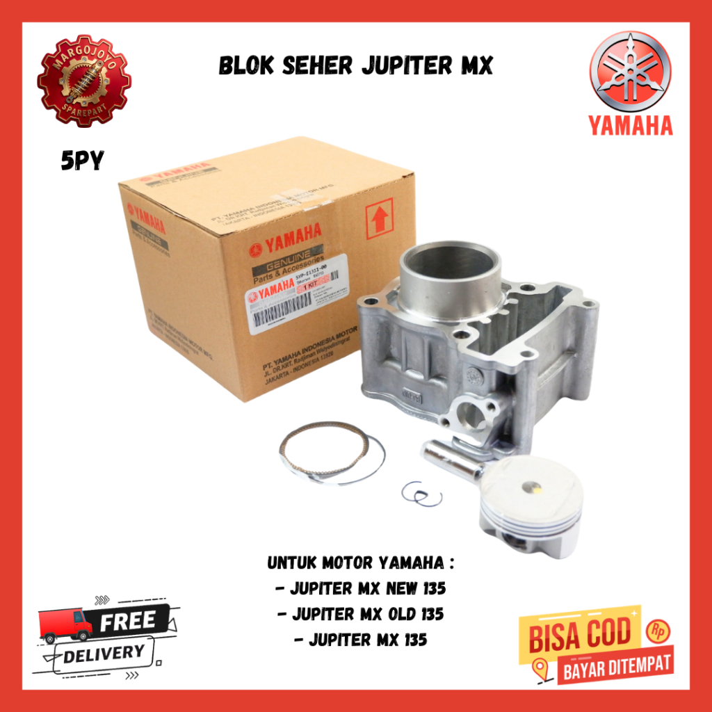 Blok Seher Jupiter MX 135 Original 5YP - 50C