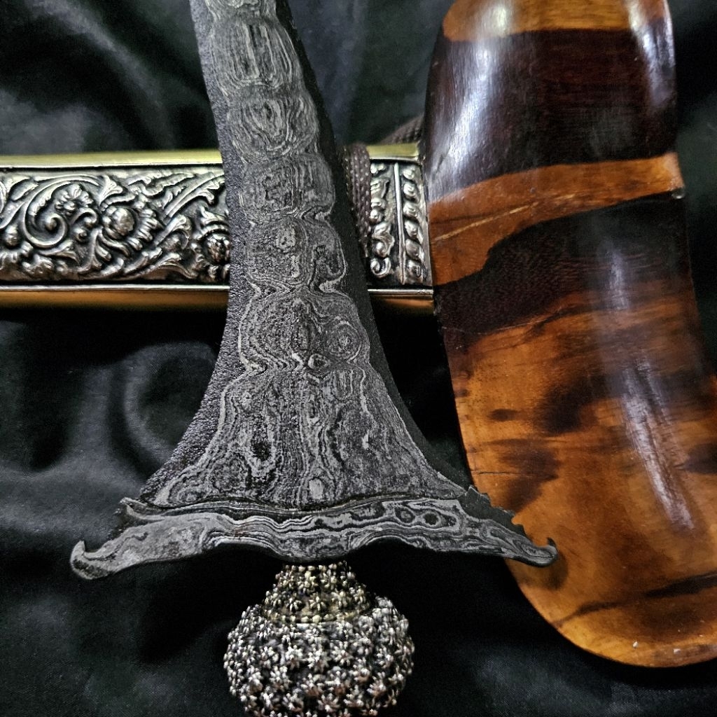 Keris Sepang Luk 5 Pamor Melati