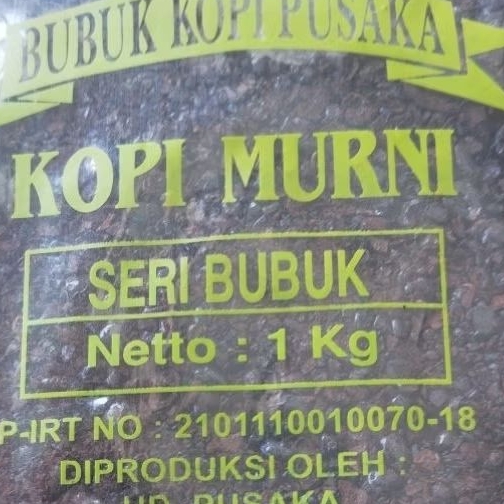 Bubuk Kopi Saring Pusaka Aceh Spesial Kualitas No 1