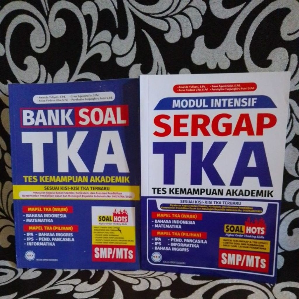 bank soal TKA/modul intensif sergap TKA untuk SMP 2025
