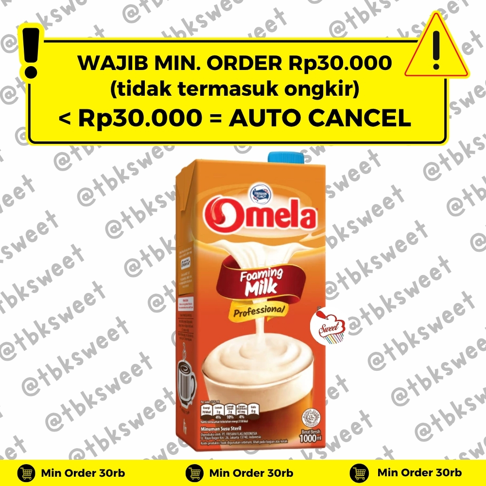 Frisian Flag Omela Foaming Milk 1000ml
