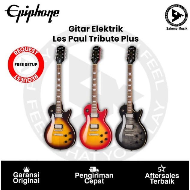 Gitar Elektrik Epiphone Les Paul Tribute Plus Original