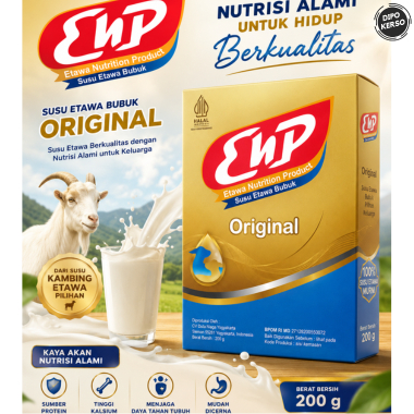 Susu Kambing ETAWA kemasan box 200g ENP