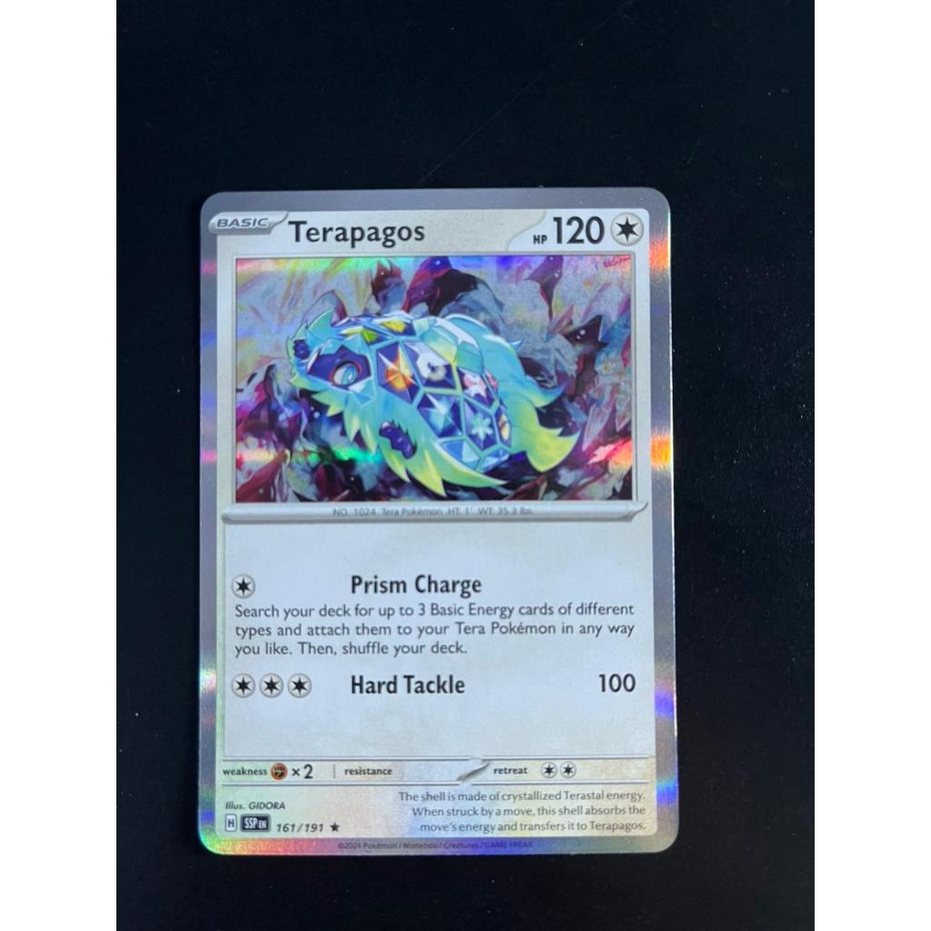 Terapagos - Holo - Kartu Pokemon English
