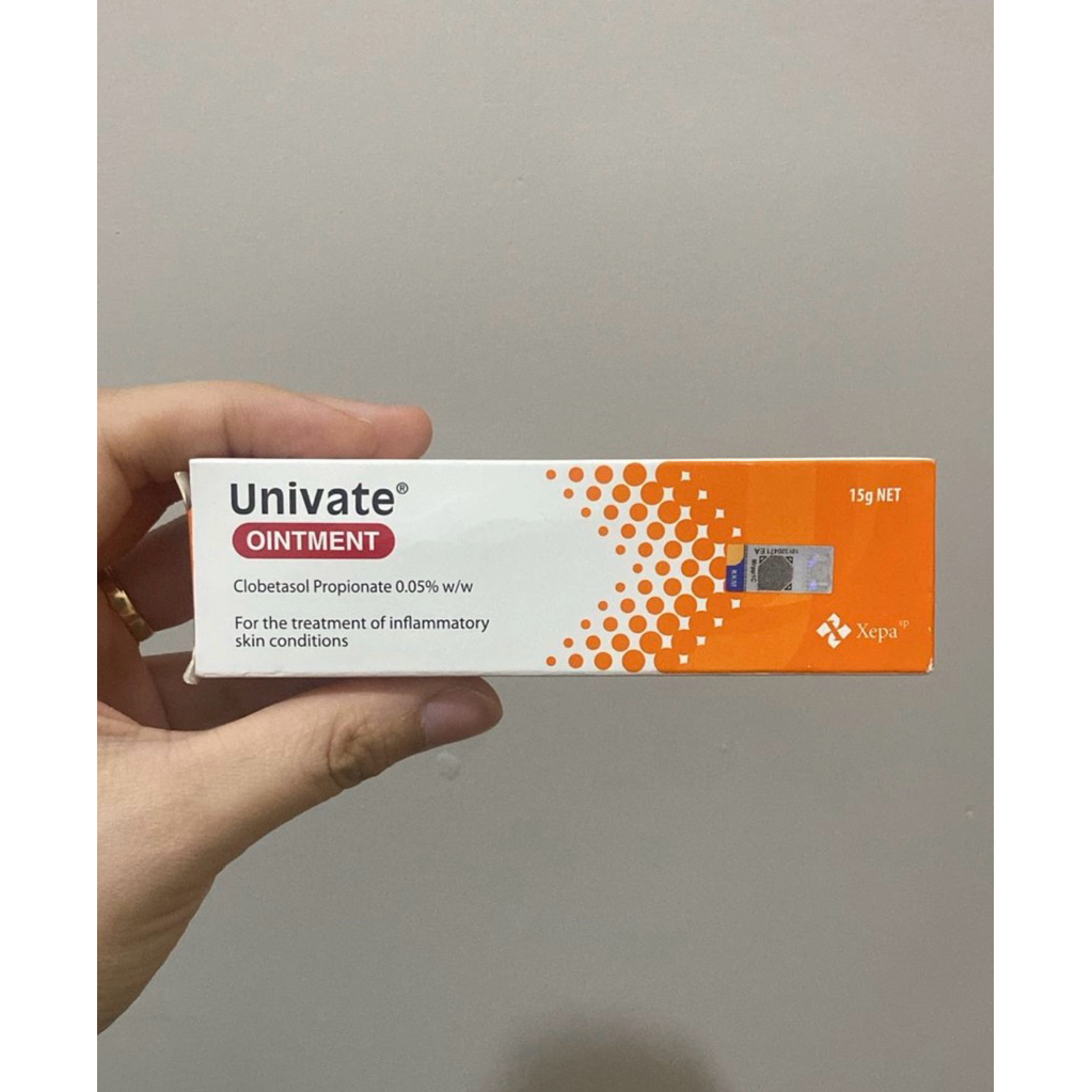 Univate Ointment for the treatment of inflammatory skin conditions (15 gram) salep untuk radang kuli