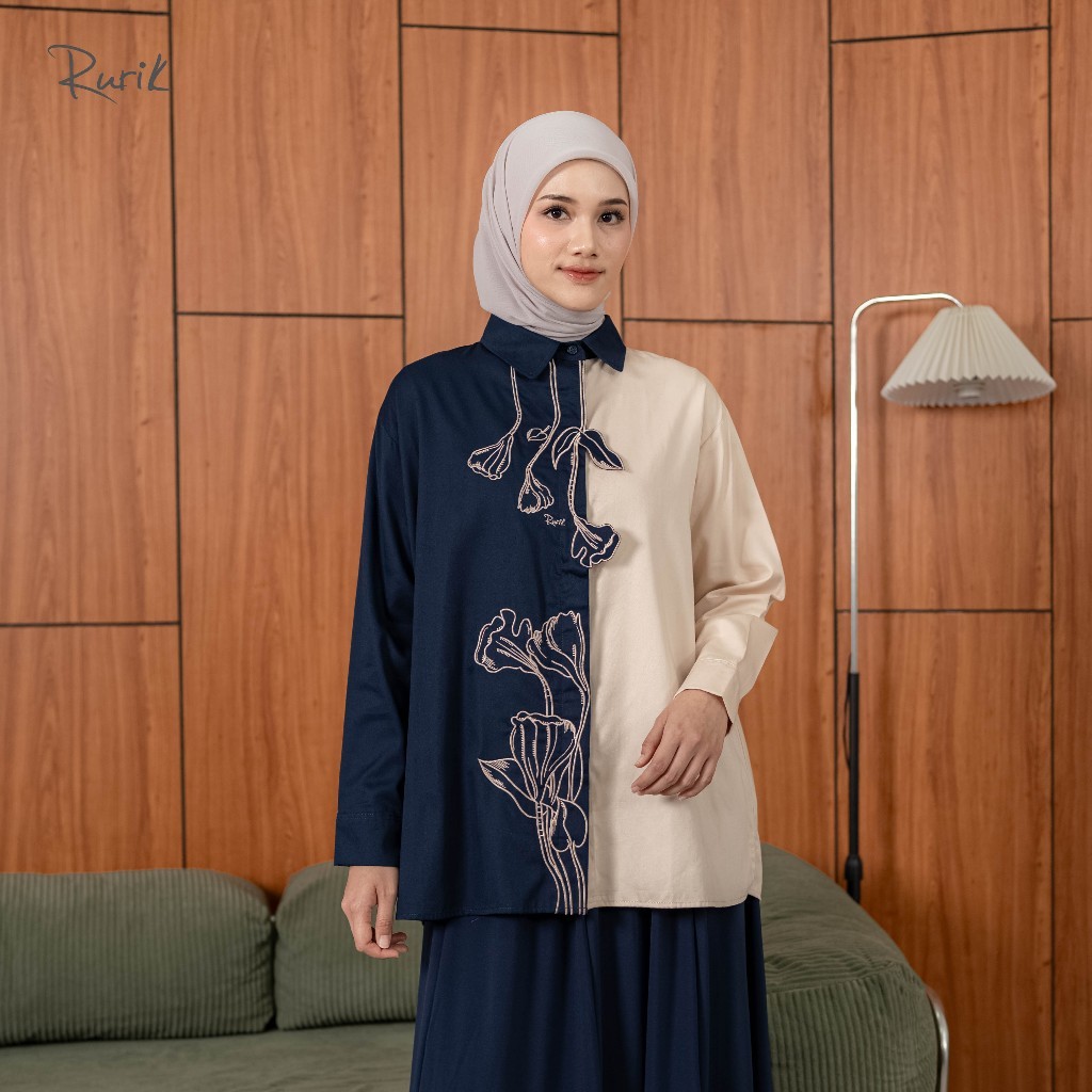 Rurik Kemeja Bordir Rurik Panema Embroidery Shirt