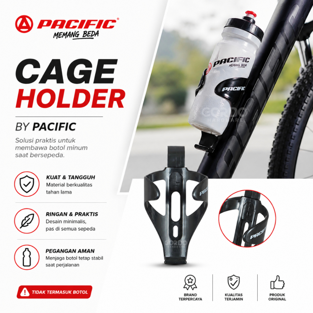 Holder Botol Minum Sepeda Bottle Cage / Tempat Botol Minum Sepeda Gunung MTB