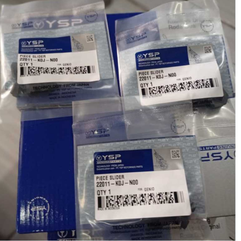 SLIDER SLIDE PIECE ORIGINAL FCC / YSP PARTS 7 VARIAN TYPE