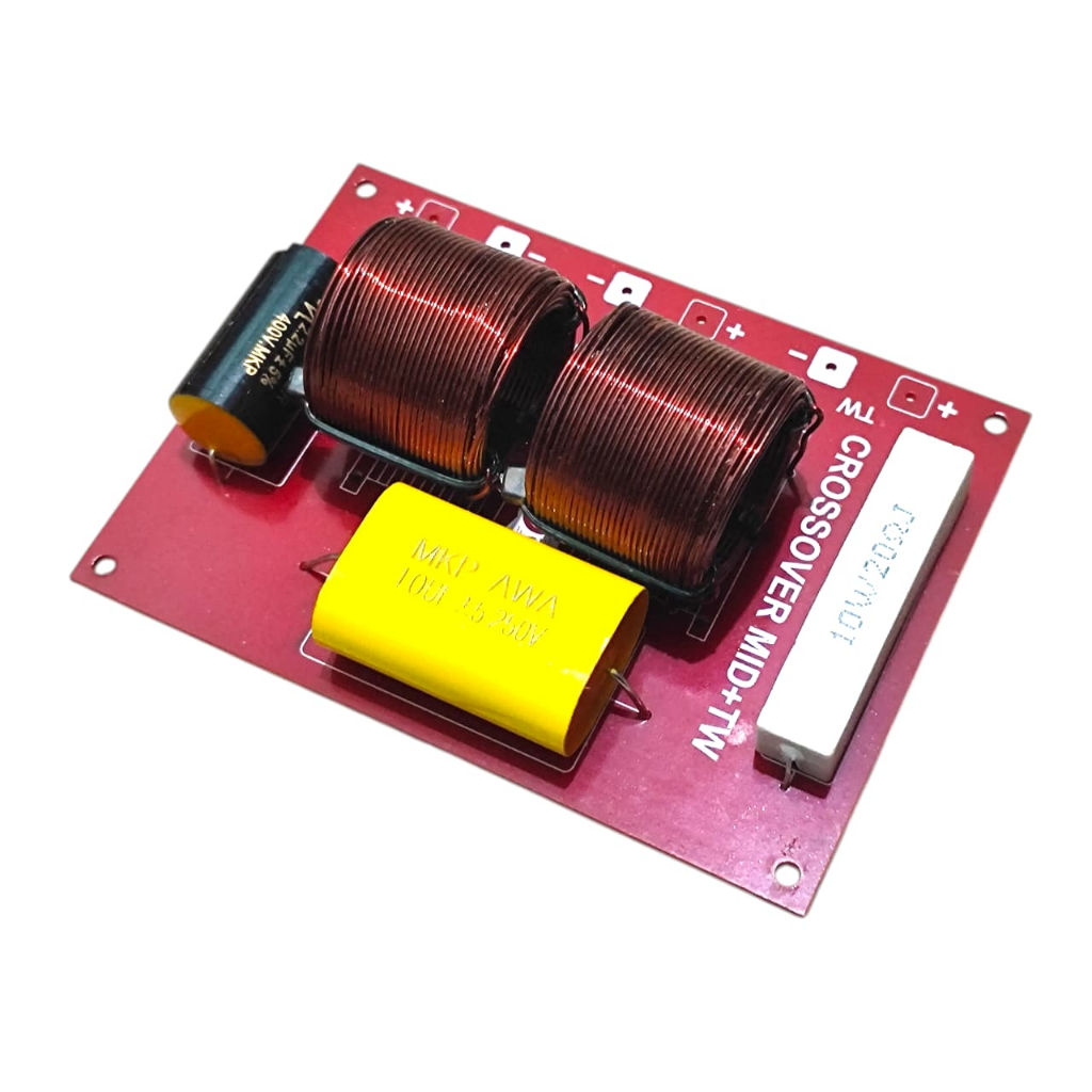 Crossover pasif Mid plus Twt / Crossover middle + tweeter pasif UPS