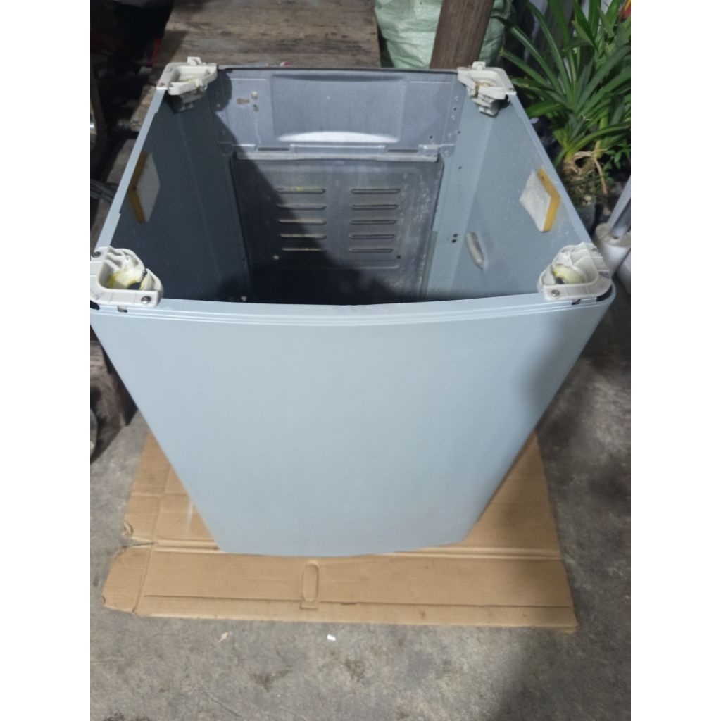 body rangka mesin cuci top loading Lg smart inverter LG 7 kg, 7,5kg, 8.0kg, 8,5 kg 9kg