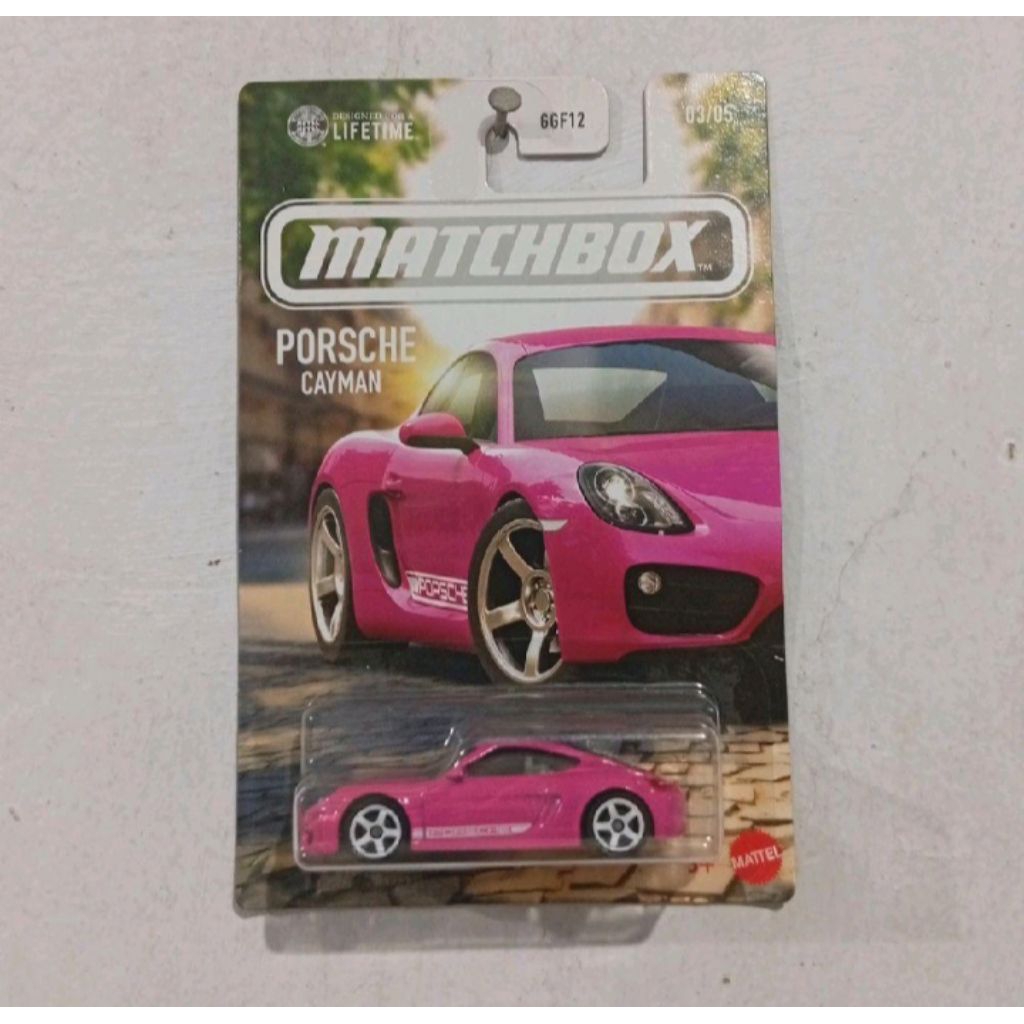 Matchbox Porsche Cayman Pink