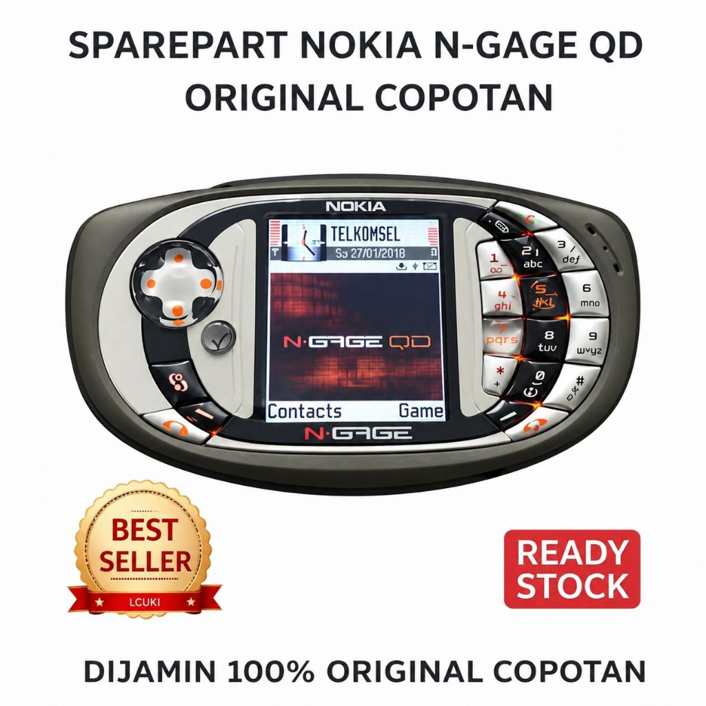 Sparepart Nokia N-Gage QD Original Copotan