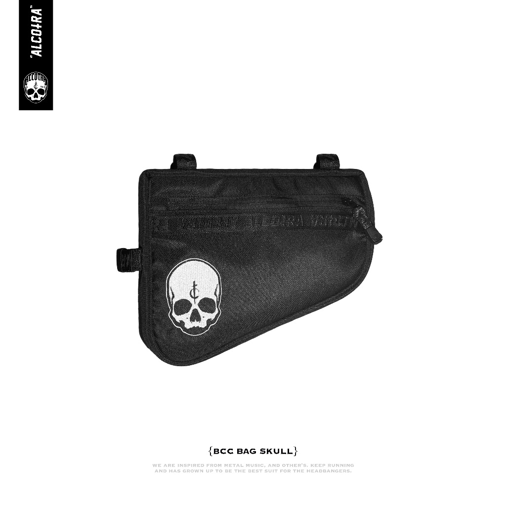 BCC BAG SKULL // BICYCLE BAG SKULL // TAS SEPEDA ALCOTRA
